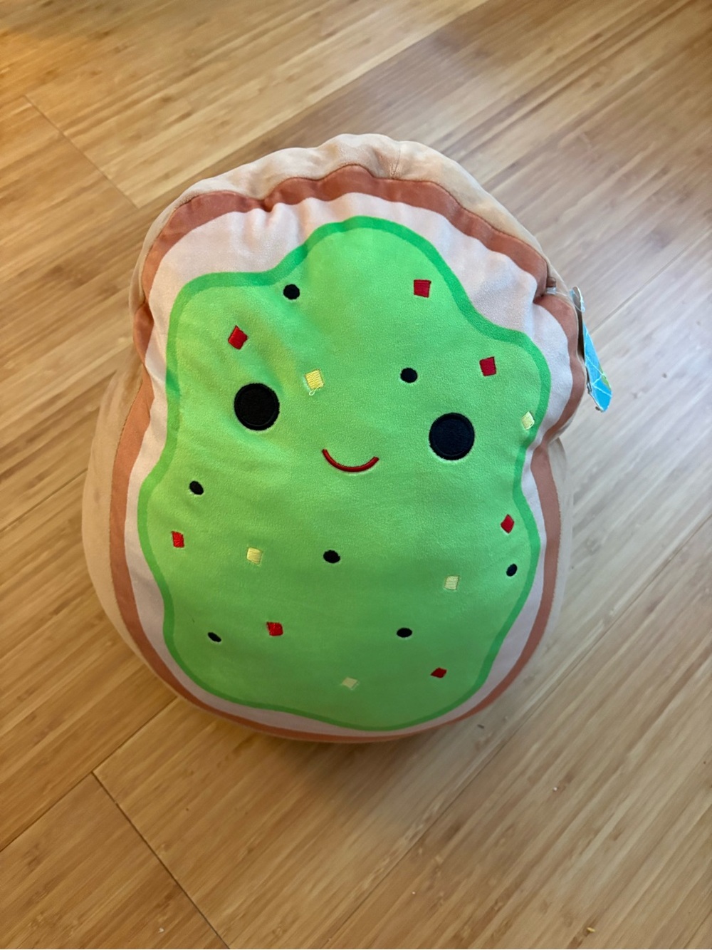Squishmallows Green Pink Brown Taco Plush